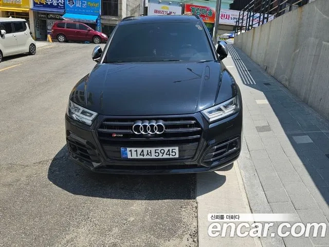 Audi SQ5 (FY) 2020 Черный из Кореи, фото 3