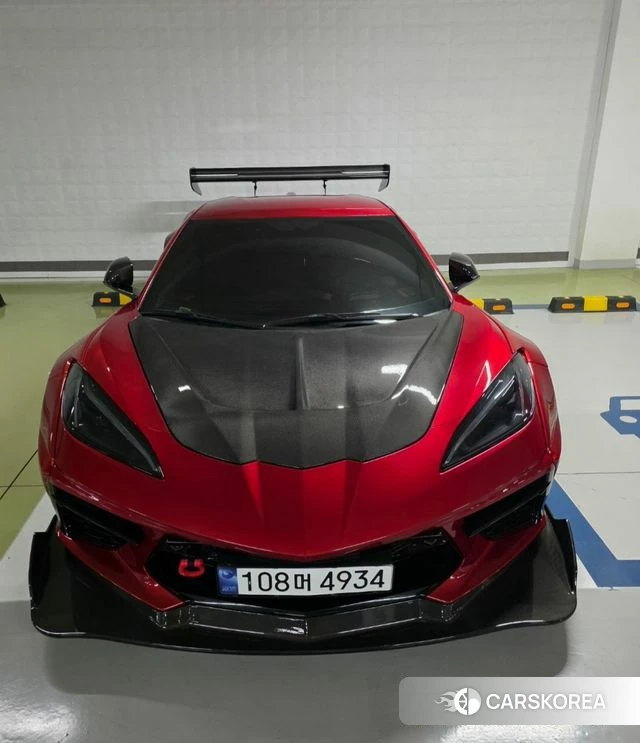 Chevrolet Corvette 2021 Красный из Кореи, фото 4