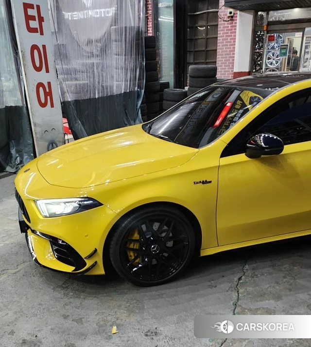 Mercedes-Benz A-Class W177 2022 Желтый из Кореи, фото 3