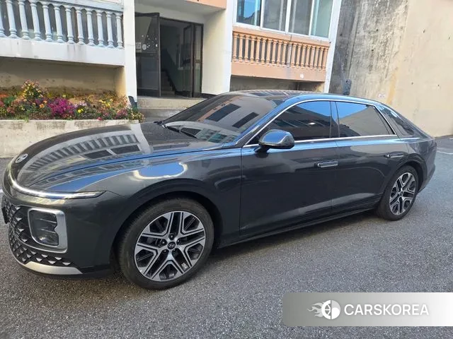 Hyundai Grandeur Hybrid (GN7) 2024 Серый из Кореи, фото 4