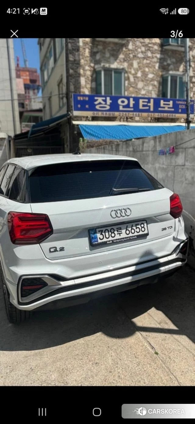 Audi Q2 2023 Белый из Кореи, фото 3