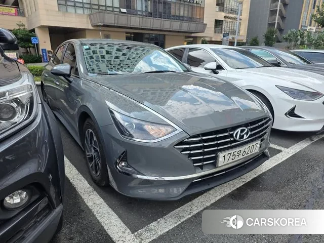Hyundai Sonata Hybrid (DN8) 2020 Серый из Кореи, фото 3