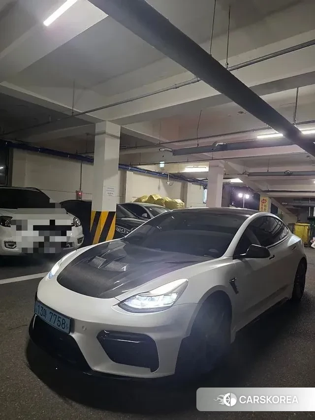 Tesla Model 3 2021 Белый из Кореи, фото 3
