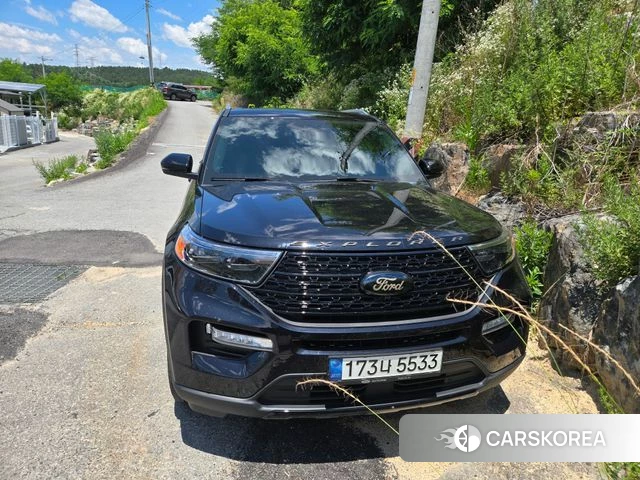 Ford Explorer 6th Generation 2021 Черный из Кореи, фото 3