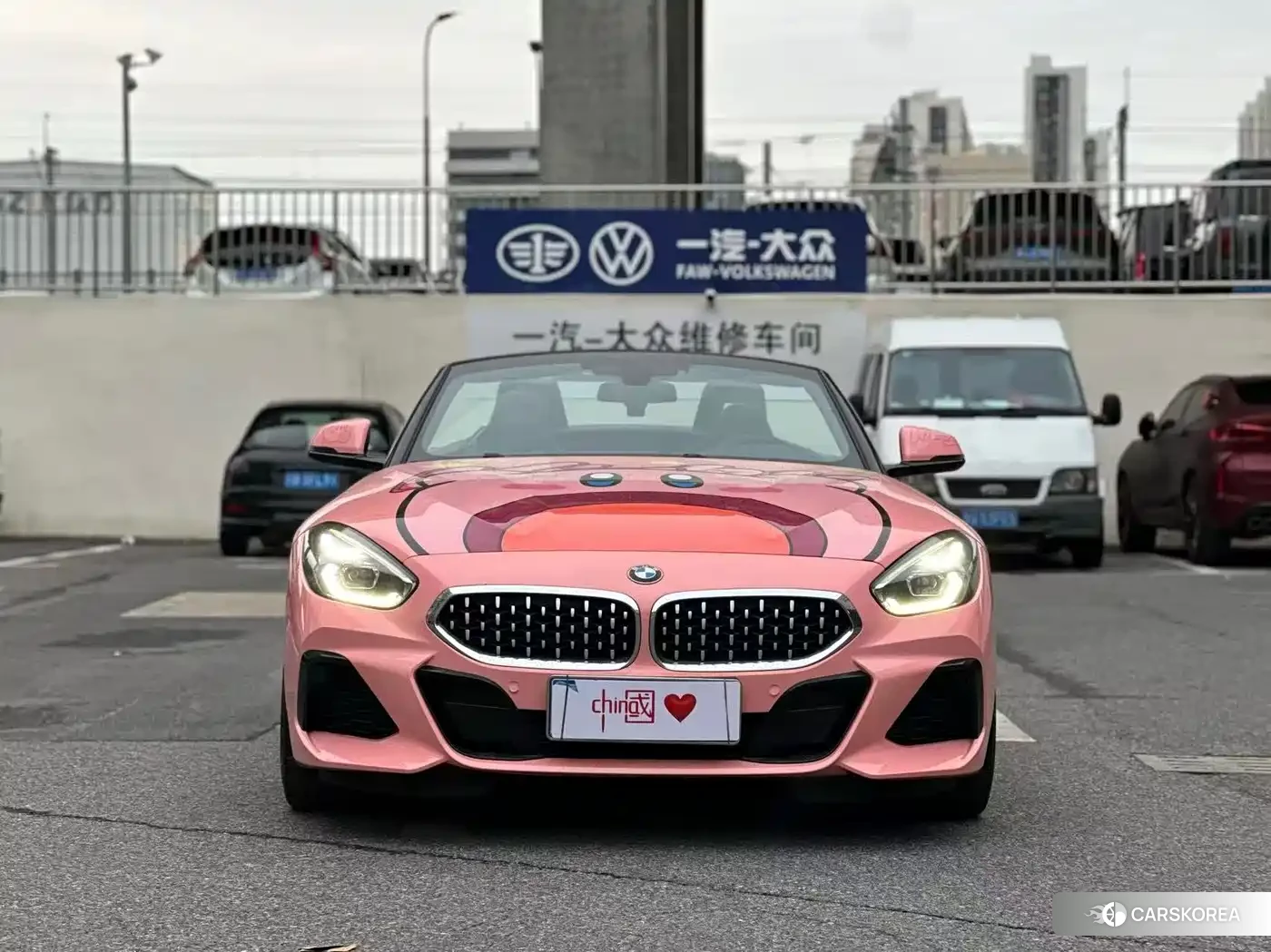 BMW Z4 2024 Red/purple из Китая, фото 3