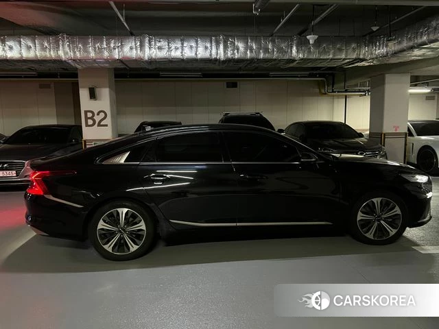 Kia K8 Hybrid 2022 Черный из Кореи, фото 3