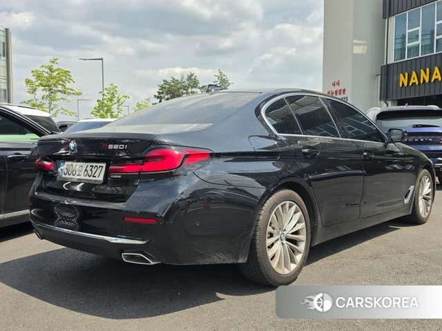 BMW 5 Series (G30) 2022 Черный из Кореи, фото 3