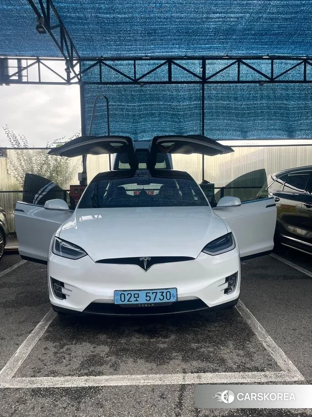 Tesla Model X 2019 Белый из Кореи, фото 4