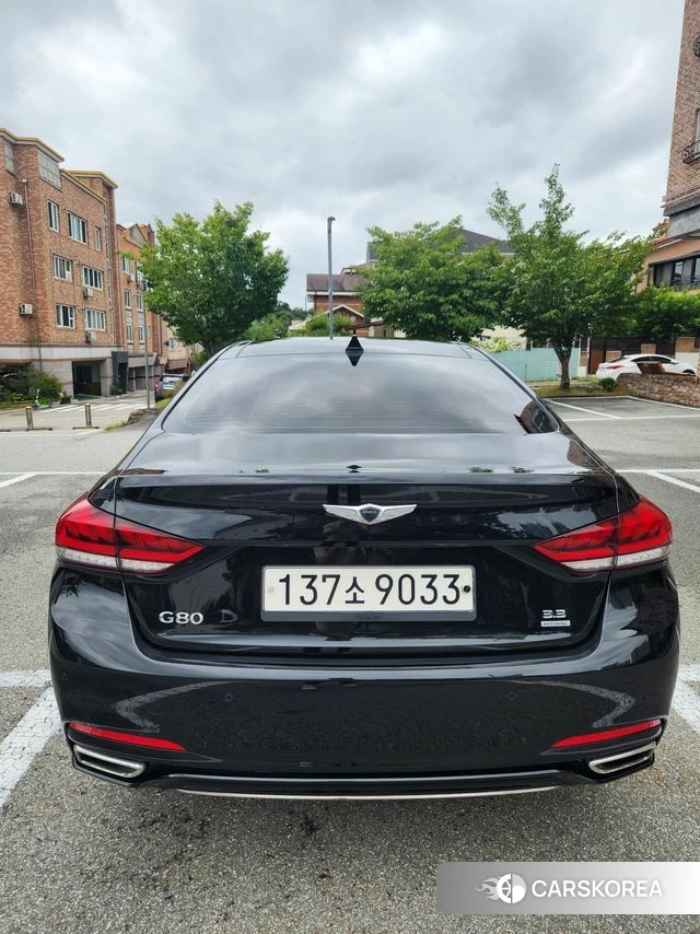 Genesis G80 2019 Черный из Кореи, фото 3