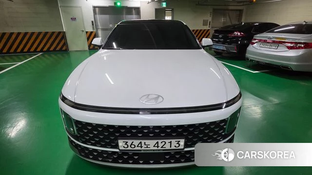 Hyundai Grandeur Hybrid (GN7) 2024 Белый из Кореи, фото 3