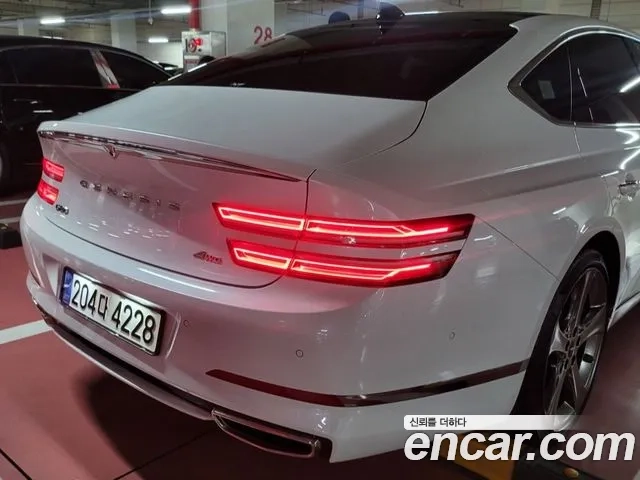 Genesis G80 (RG3) 2021 Белый из Кореи, фото 3
