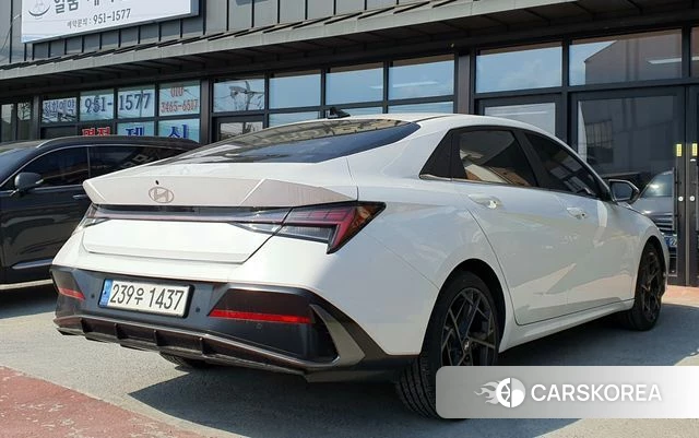 Hyundai The New Avante (CN7) 2023 Белый из Кореи, фото 6