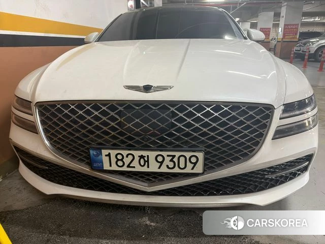 Genesis G80 (RG3) 2021 Белый из Кореи, фото 3