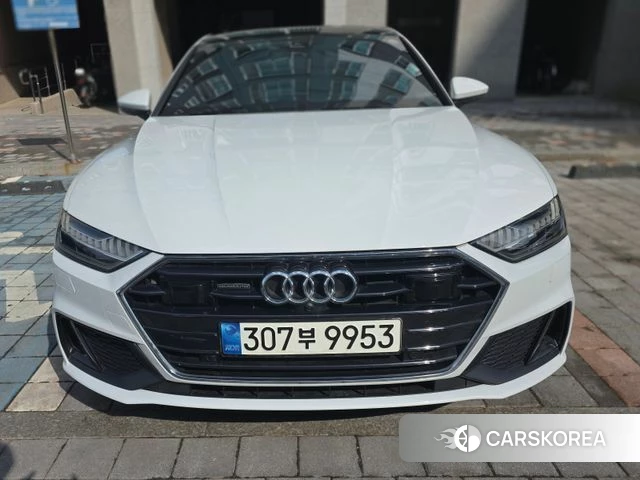 Audi A7 (4K) 2021 Белый из Кореи, фото 3