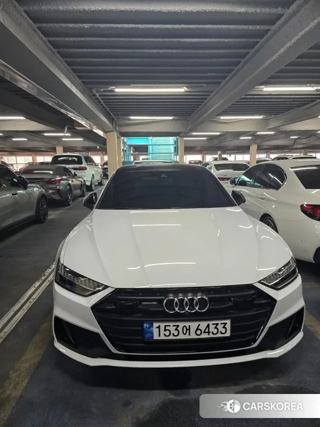 Audi A7 (4K) 2022 Белый из Кореи, фото 3