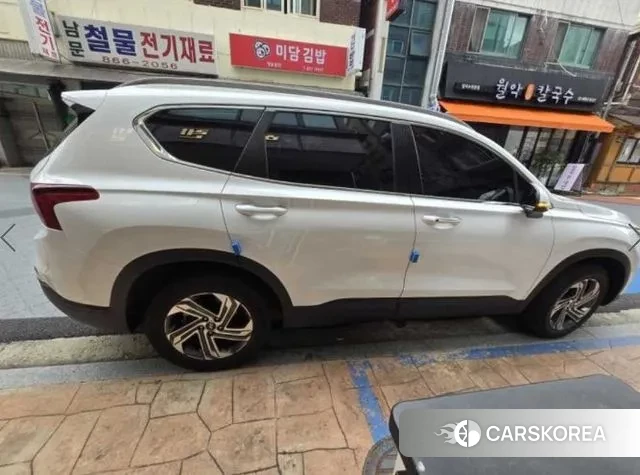 Hyundai The New Santa Fe 2020 Белый из Кореи, фото 3