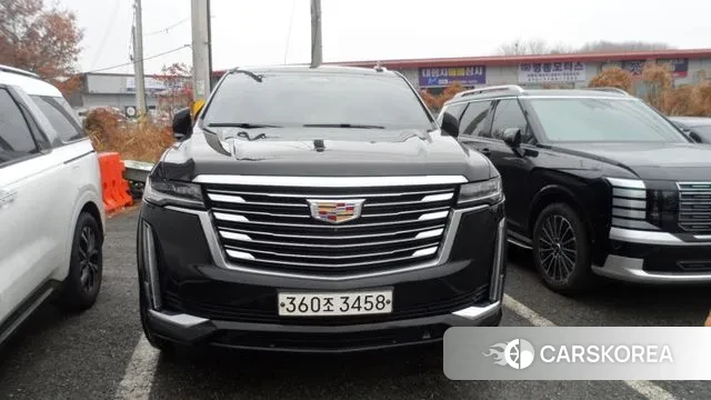 Cadillac Escalade 5th Generation 2022 Черный из Кореи, фото 3