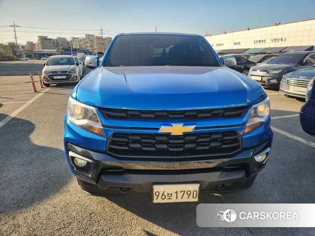 Chevrolet (GM Daewoo) Real New Colorado 2021 Синий из Кореи, фото 4