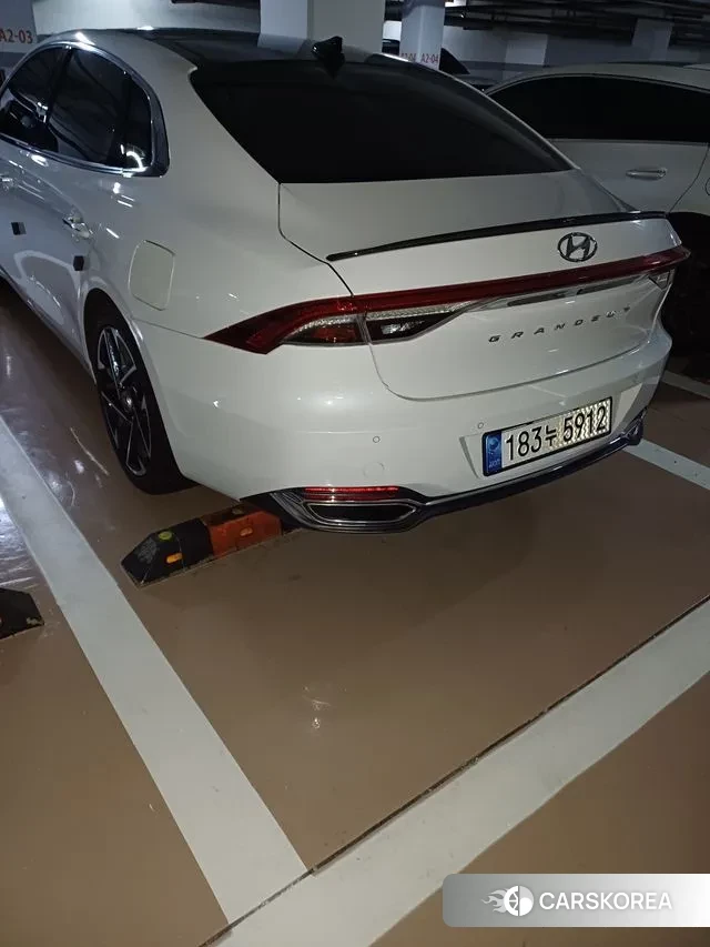 Hyundai The New Grandeur IG 2021 Белый из Кореи, фото 5