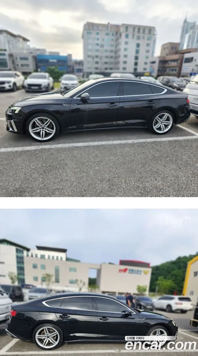 Audi A5 (F5) 2021 Черный из Кореи, фото 3