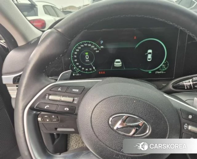 Hyundai The New Grandeur IG Hybrid 2021 Черный из Кореи, фото 3