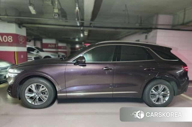 Genesis GV70 2021 Фиолетовый из Кореи, фото 4