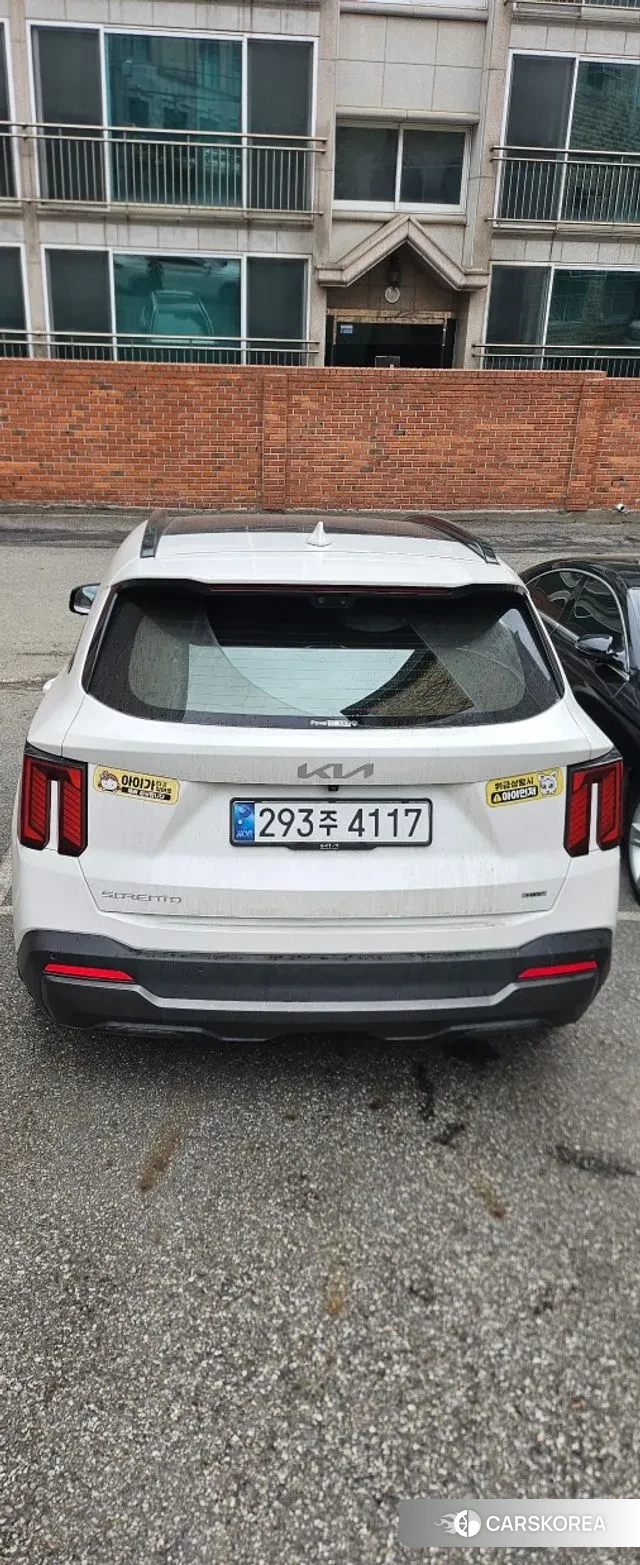 Kia The New Sorento 4th Generation 2024 Белый из Кореи, фото 3