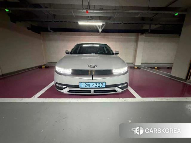 Hyundai Ionic 5 2022 Серебристо-серый из Кореи, фото 4