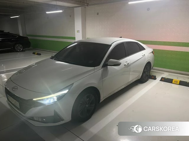 Hyundai Avante (CN7) 2021 Белый из Кореи, фото 5
