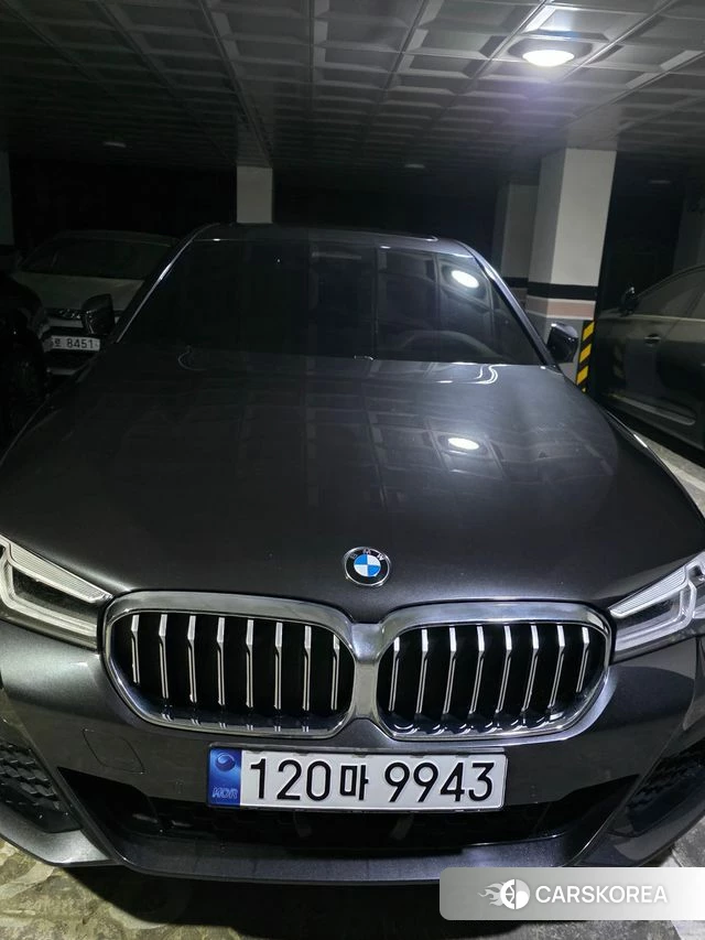 BMW 5 Series (G30) 2022 Серый из Кореи, фото 3
