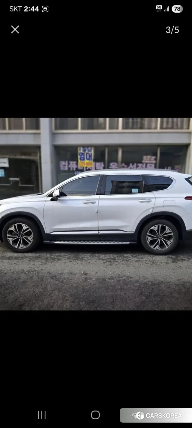 Hyundai Santa Fe TM 2018 Белый из Кореи, фото 3