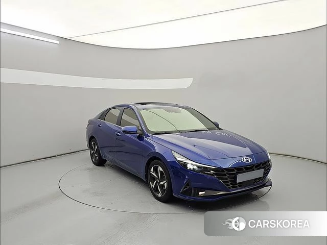 Hyundai Avante (CN7) 2020 Синий из Кореи, фото 3