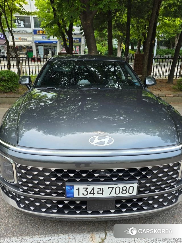 Hyundai Grandeur (GN7) 2024 Серый из Кореи, фото 3