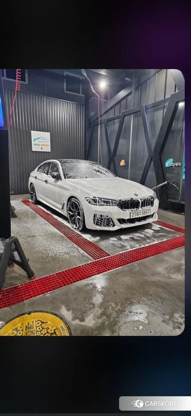 BMW 5 Series (G30) 2020 Белый из Кореи, фото 3