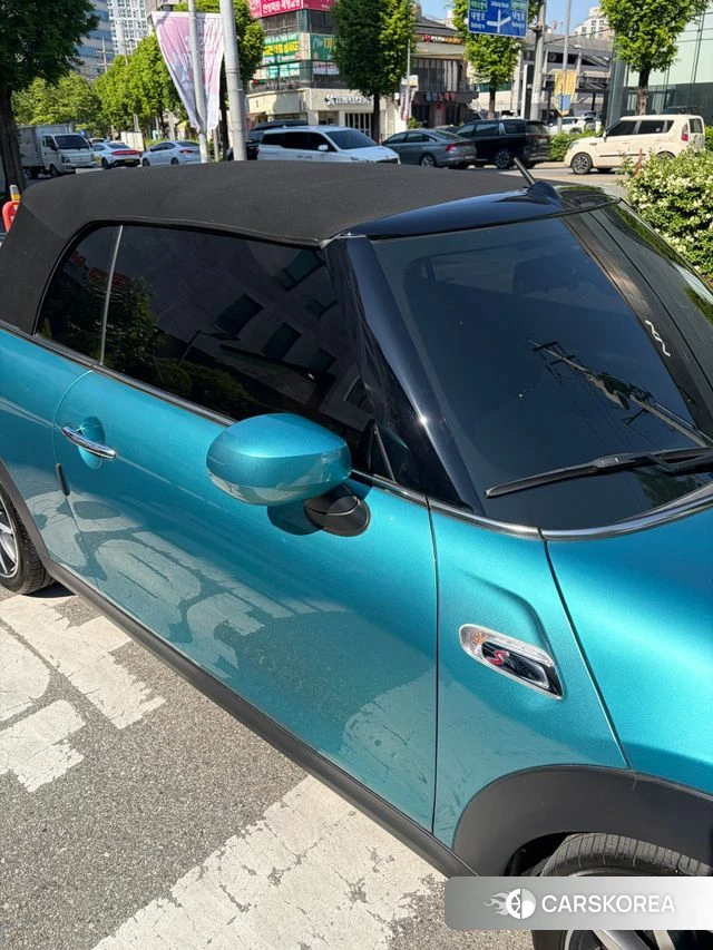 Mini Cooper S Convertible 2020 Синий нефрит из Кореи, фото 3