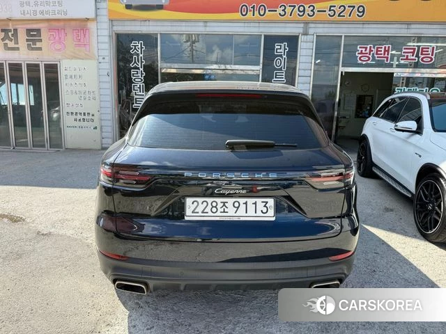 Porsche Cayenne (PO536) 2019 Синий из Кореи, фото 3