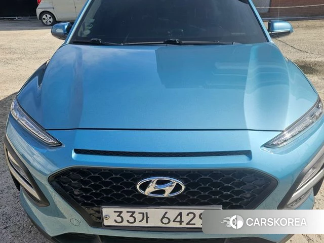 Hyundai Kona 2018 Синий нефрит из Кореи, фото 3