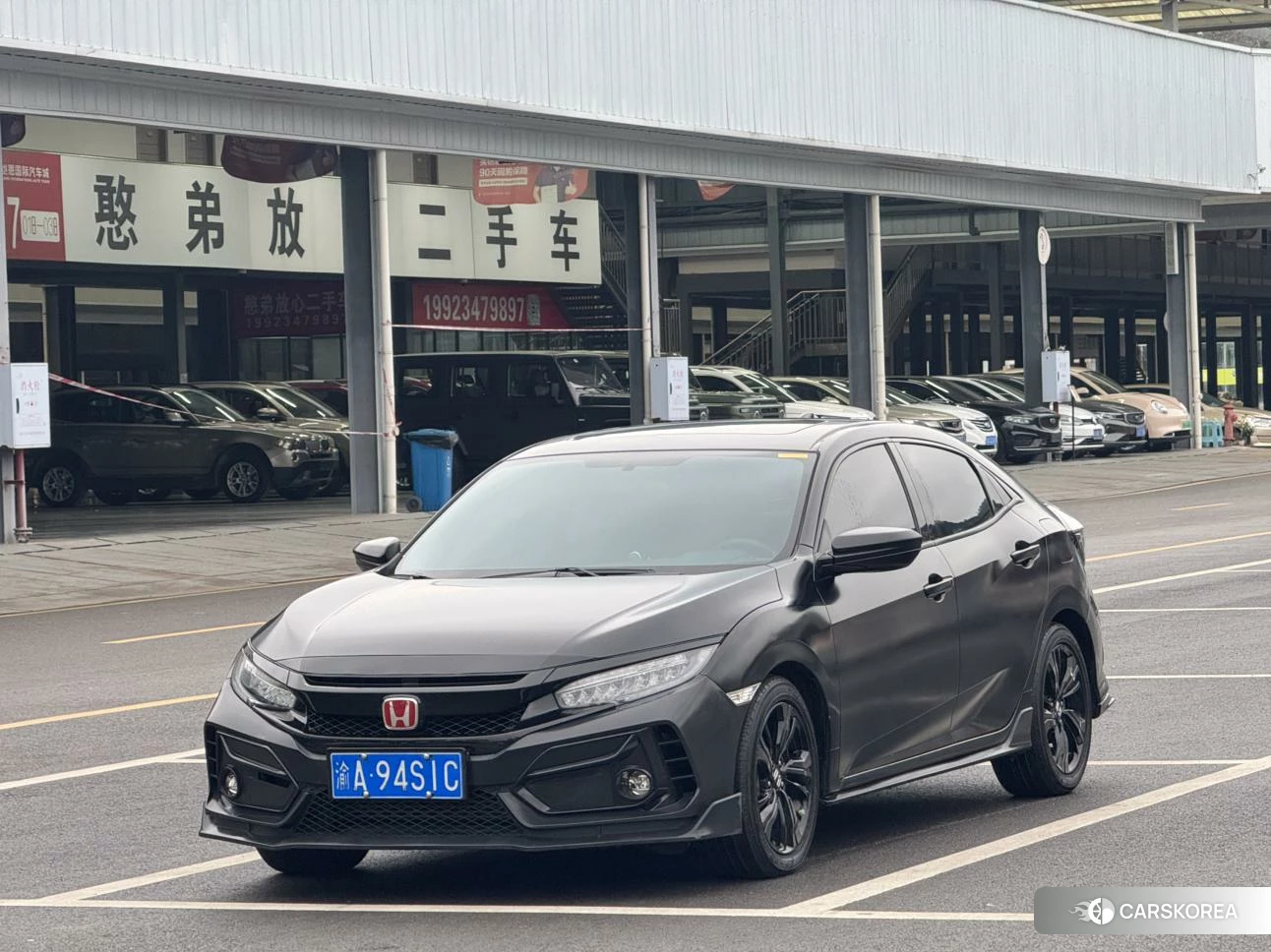 Honda Civic 2022 Черный из Китая, фото 6