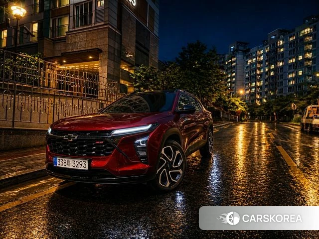 Chevrolet (GM Daewoo) Trax Crossover 2023 Красный из Кореи, фото 5