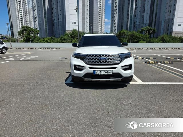 Ford Explorer 6th Generation 2022 Белый из Кореи, фото 3