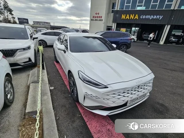 Kia K8 Hybrid 2022 Белый из Кореи, фото 4