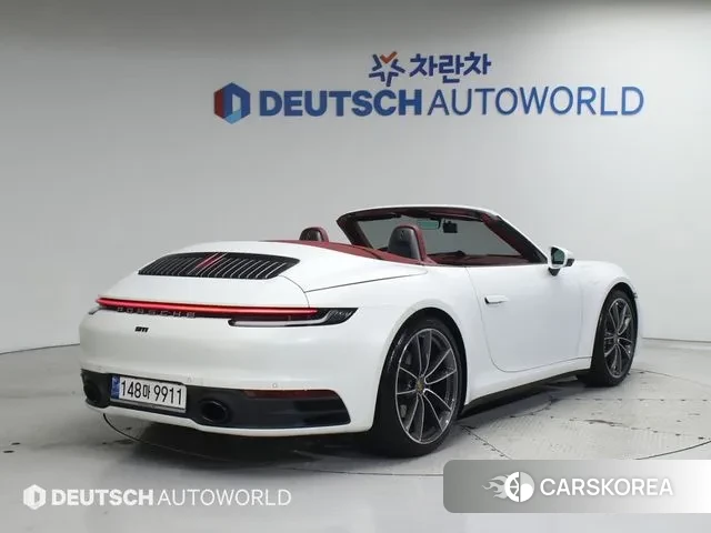 Porsche 911(992) id 3206761 из Кореи 9