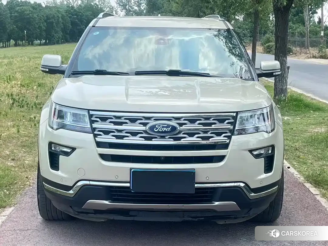Ford Explorer (imported) 2019 Champagne/brown из Китая, фото 3