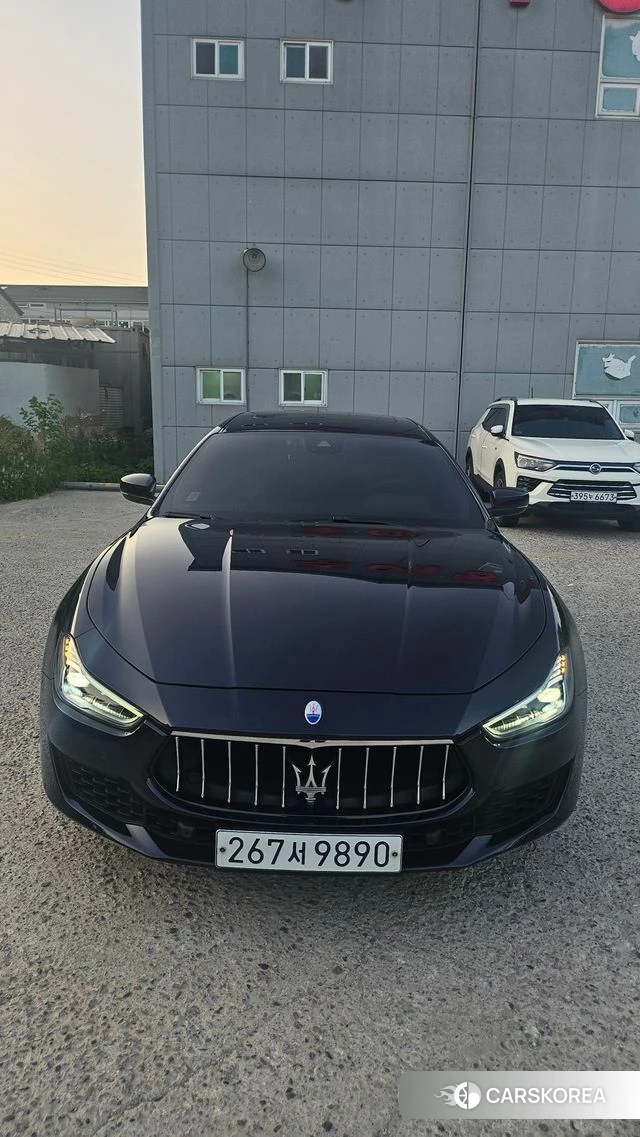 Maserati Ghibli 2019 Синий из Кореи, фото 3