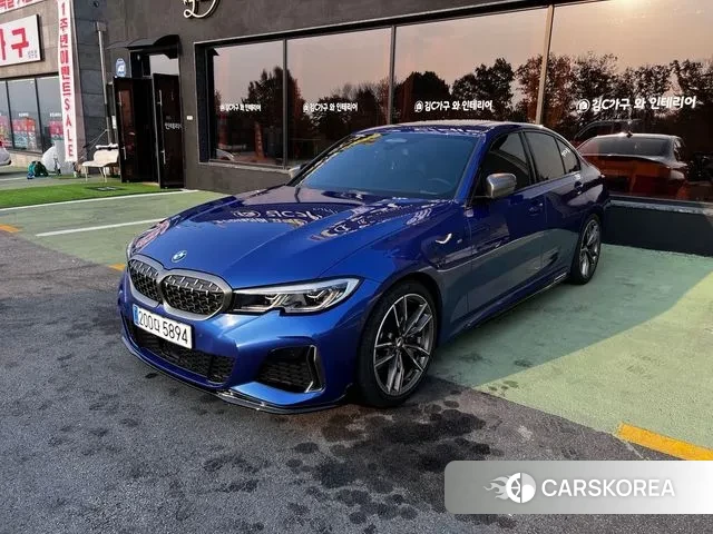BMW 3 Series (G20) 2021 Синий из Кореи, фото 3