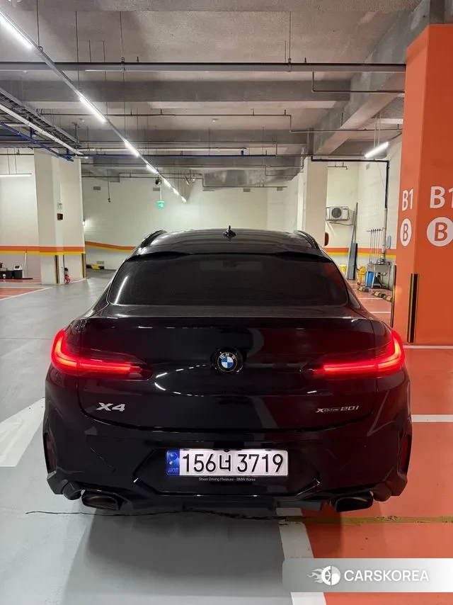 BMW X4 (G02) 2022 Черный из Кореи, фото 5