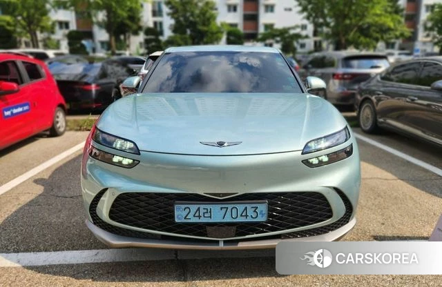 Genesis GV60 2022 Небесно-голубой из Кореи, фото 3