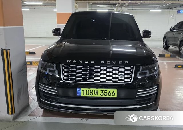 Land Rover Range Rover 4th Generation 2021 Черный из Кореи, фото 3