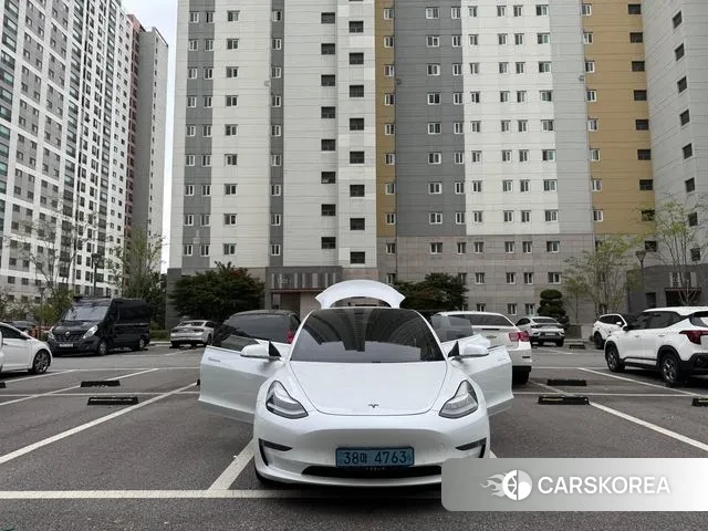 Tesla Model 3 2020 Белый из Кореи, фото 4