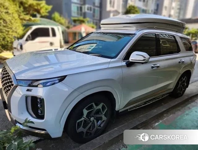 Hyundai Palisade 2022 Белый из Кореи, фото 3